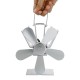 5 Blades Fireplace Eco Fan Self-starting Self-regulating Thermal Fire Heater Power Quiet Wood Stove Fan 5 Blades Fireplace Eco Fan Self-starting Self-regulating Thermal Fire Heater Power Quiet Wood Stove Fan