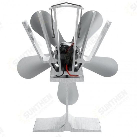 5 Blades Fireplace Eco Fan Self-starting Self-regulating Thermal Fire Heater Power Quiet Wood Stove Fan 5 Blades Fireplace Eco Fan Self-starting Self-regulating Thermal Fire Heater Power Quiet Wood Stove Fan