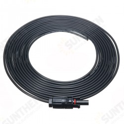5 Meters MC4 Male Connectors Solar Panel Cable Extensions Wire For Caravan Boat 5 Meters MC4 Male Connectors Solar Panel Cable Extensions Wire For Caravan Boat