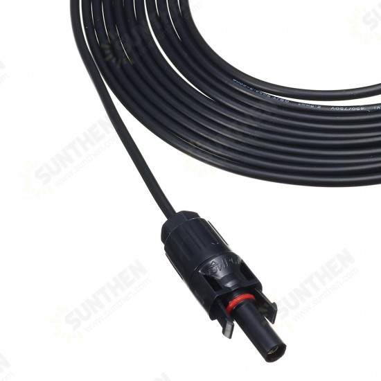 5 Meters MC4 Male Connectors Solar Panel Cable Extensions Wire For Caravan Boat 5 Meters MC4 Male Connectors Solar Panel Cable Extensions Wire For Caravan Boat