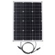 50W 18V Portable Solar Panel Controller Kit For Car Van Boat Caravan Camper Trickle Battery Charger