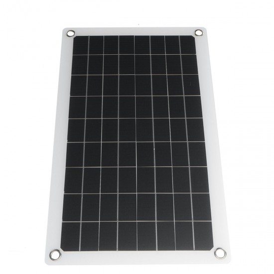 50W 18V Solar Panel Monocrystalline Silicon Battery Charger Kit for Car & Small Household Appliances