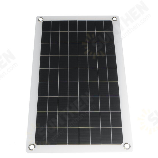 50W 18V Solar Panel Monocrystalline Silicon Battery Charger Kit for Car & Small Household Appliances