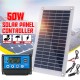 50W Dual USB 12V/5V Solar Panel with Car Charger 10/20/30/40/50A USB Solar Charger Controller for Outdoor Camping LED Light 50W Dual USB 12V/5V Solar Panel with Car Charger 10/20/30/40/50A USB Solar Charger Controller for Outdoor Camping LED Light