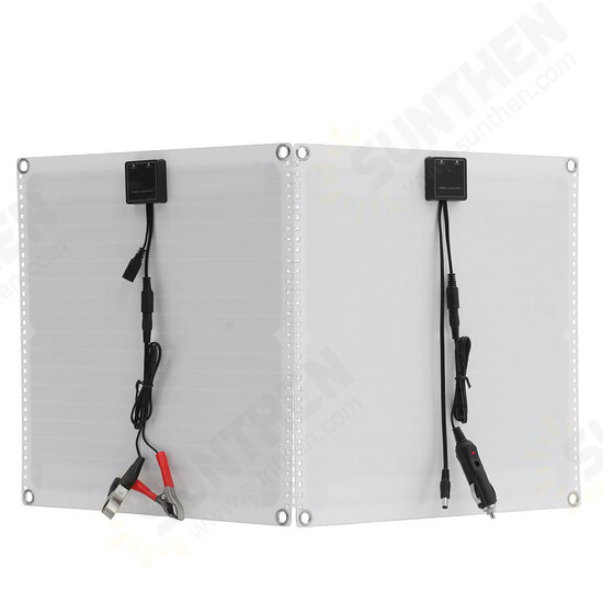 50W Foldable Solar Charging Panel 30-100A LCD Controller Solar Battery Charger Charging Kits 50W Foldable Solar Charging Panel 30-100A LCD Controller Solar Battery Charger Charging Kits