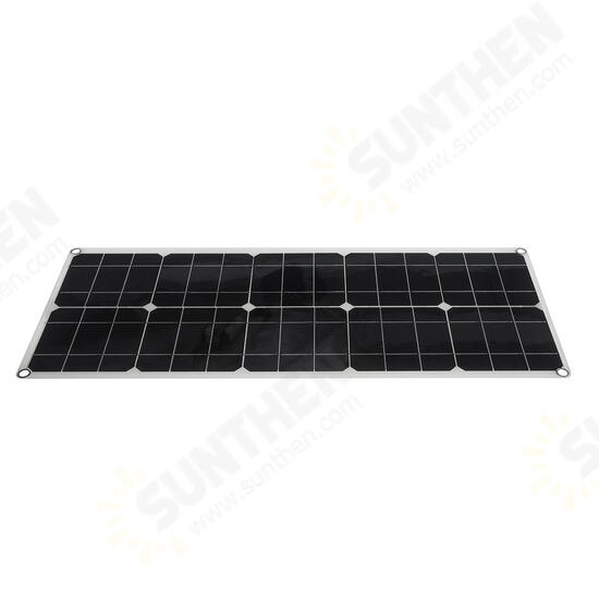 50W High-Efficiency Solar Panel Portable Single-Crystal Power Panels