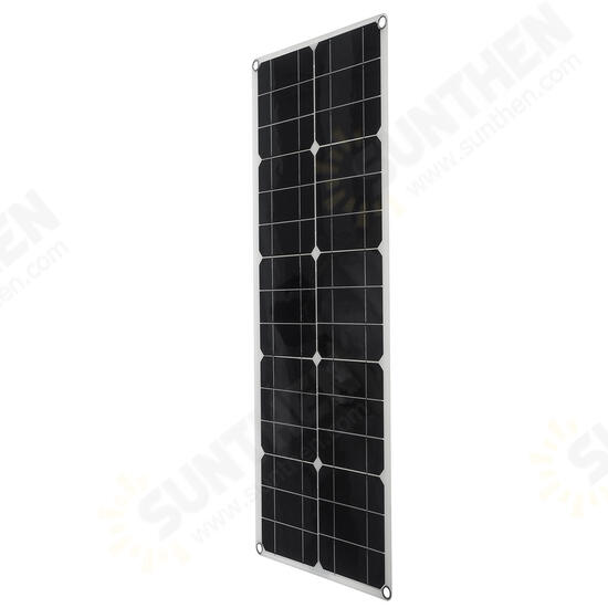 50W High-Efficiency Solar Panel Portable Single-Crystal Power Panels