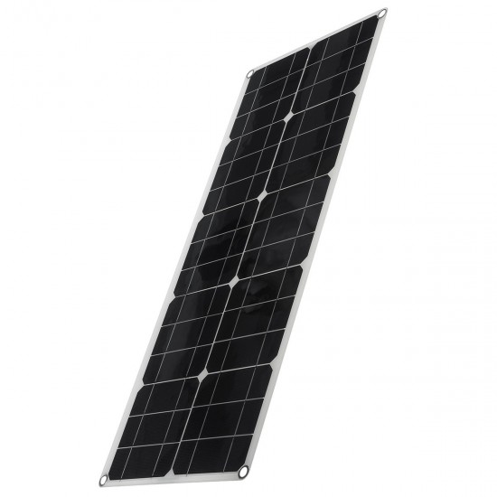 50W High-Efficiency Solar Panel Portable Single-Crystal Power Panels