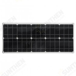 50W High-Efficiency Solar Panel Portable Single-Crystal Power Panels 50W High-Efficiency Solar Panel Portable Single-Crystal Power Panels