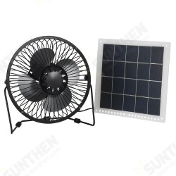 50W Max Polysilicon Solar Panel Fan 6 Inch Solar Powered Fan USB Port DC Solar Power Panel 50W Max Polysilicon Solar Panel Fan 6 Inch Solar Powered Fan USB Port DC Solar Power Panel