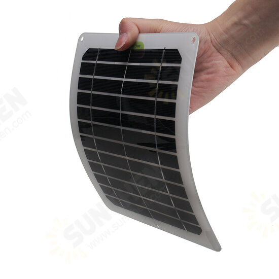 50W Solar Panel Kit W/ 10A/30A/60A/100A Dual DC Current Solar Controller 12V Battery Charger For RV Camping Carava