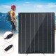 50W Solar Panel Matte Texture Field Vehicles Emergency Charger WIth 4 Protective Corners 50W Solar Panel Matte Texture Field Vehicles Emergency Charger WIth 4 Protective Corners