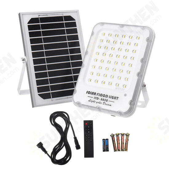 50W Solar Powered LED Flood Light Outdoor Garden Street Lamp Spotlight Control 50W Solar Powered LED Flood Light Outdoor Garden Street Lamp Spotlight Control