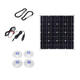 50W USB DC Monocrystalline Solar Panel Flexible Power Bank Outdoor Camping Hiking Battery Charger 50W USB DC Monocrystalline Solar Panel Flexible Power Bank Outdoor Camping Hiking Battery Charger