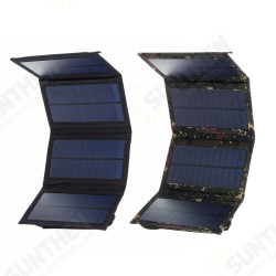 5.5V 9.6W Solar Charger Solar Panel Charger Waterproof Foldable Dual USB Ports Solar Battery Charger 5.5V 9.6W Solar Charger Solar Panel Charger Waterproof Foldable Dual USB Ports Solar Battery Charger