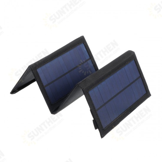 5.5V 9.6W Solar Charger Solar Panel Charger Waterproof Foldable Dual USB Ports Solar Battery Charger