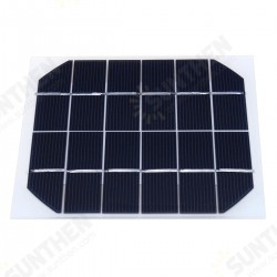 5Pcs 6V 350MA Monocrystalline 2W Mini Solar Panel Photovoltaic Panel 5Pcs 6V 350MA Monocrystalline 2W Mini Solar Panel Photovoltaic Panel