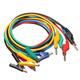 5Pcs Silicone Banana Plug to Crocodile Alligator Clip Test Probe Lead Wire Cable 5Pcs Silicone Banana Plug to Crocodile Alligator Clip Test Probe Lead Wire Cable