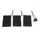 5V 2A 8.5W Electric Heating Pads 3Pads Waterproof Heating Cloth Pads Set 5V 2A 8.5W Electric Heating Pads 3Pads Waterproof Heating Cloth Pads Set