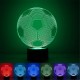 5V 3W 3D LED Fooball Night Light 7 Colors Touch Switch Remote Control Desk Room Lamp 5V 3W 3D LED Fooball Night Light 7 Colors Touch Switch Remote Control Desk Room Lamp
