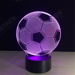 5V 3W 3D LED Fooball Night Light 7 Colors Touch Switch Remote Control Desk Room Lamp 5V 3W 3D LED Fooball Night Light 7 Colors Touch Switch Remote Control Desk Room Lamp