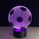 5V 3W 3D LED Fooball Night Light 7 Colors Touch Switch Remote Control Desk Room Lamp