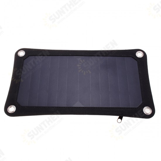 5V 7W Portable Solar Panel Power Charging Panel USB Charger For Mobile Phone Tablet