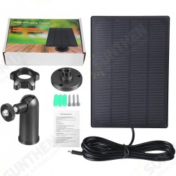 5V High Efficiency Waterproof Solar Panel For Security Camera With 3m/10Ft Charging Cable for IP CCTV Dome 5V High Efficiency Waterproof Solar Panel For Security Camera With 3m/10Ft Charging Cable for IP CCTV Dome
