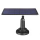 5V High Efficiency Waterproof Solar Panel For Security Camera With 3m/10Ft Charging Cable for IP CCTV Dome 5V High Efficiency Waterproof Solar Panel For Security Camera With 3m/10Ft Charging Cable for IP CCTV Dome