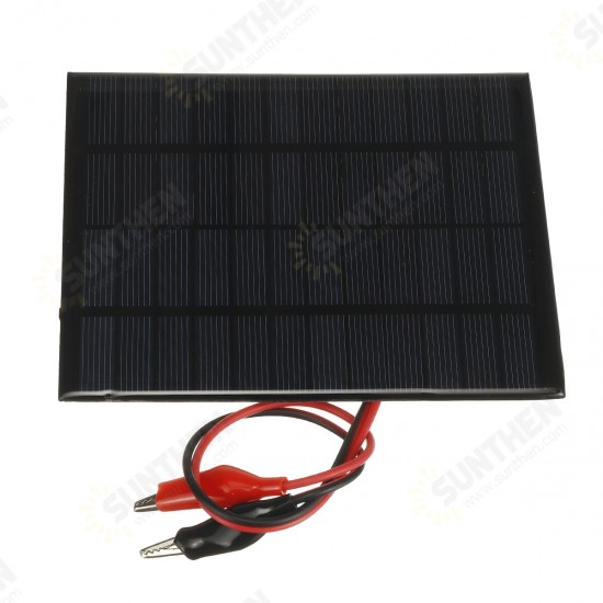 5W 5V Protable Solar Panel Polycrystalline Solar Energy Charger Panel For Travel Outdoor 5W 5V Protable Solar Panel Polycrystalline Solar Energy Charger Panel For Travel Outdoor