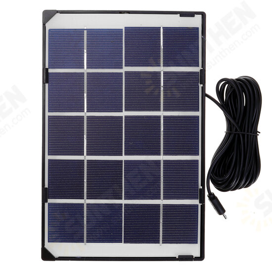 5W 5V Solar Panel Portable 3 Meter Cable Pane Solar Charger Solar Generator 5W 5V Solar Panel Portable 3 Meter Cable Pane Solar Charger Solar Generator