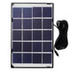 5W 5V Solar Panel Portable 3 Meter Cable Pane Solar Charger Solar Generator 5W 5V Solar Panel Portable 3 Meter Cable Pane Solar Charger Solar Generator