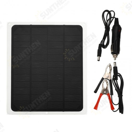 5W MPPT Solar Panel DC 12V & 5V Battery Charger Kit Maintainer Marine Boat RV 5W MPPT Solar Panel DC 12V & 5V Battery Charger Kit Maintainer Marine Boat RV