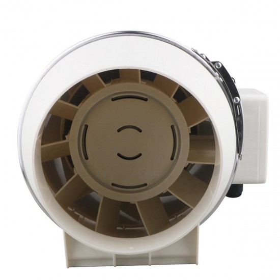 6 Inch Inline Duct Hydroponic Air Blower Fan Ventilation System Low Noise Fan