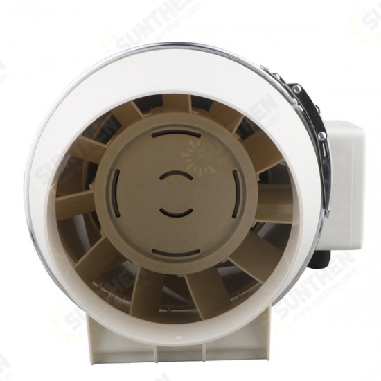 6 Inch Inline Duct Hydroponic Air Blower Fan Ventilation System Low Noise Fan