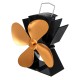 6 Inch Quiet Mini 4 Blades EQ3-NK Stove Fan Fireplace Fire Heat Power Saving Ecofan 6 Inch Quiet Mini 4 Blades EQ3-NK Stove Fan Fireplace Fire Heat Power Saving Ecofan