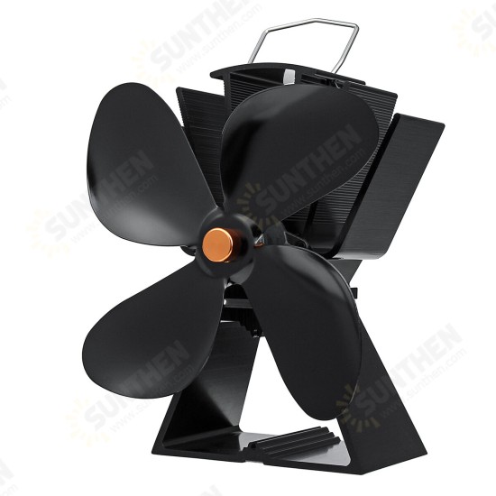 6 Inch Quiet Mini 4 Blades EQ3-NK Stove Fan Fireplace Fire Heat Power Saving Ecofan 6 Inch Quiet Mini 4 Blades EQ3-NK Stove Fan Fireplace Fire Heat Power Saving Ecofan
