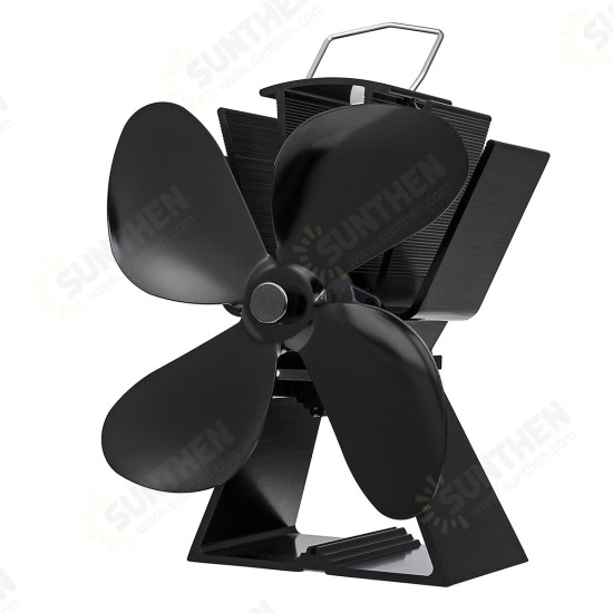 6 Inch Quiet Mini 4 Blades EQ3-NK Stove Fan Fireplace Fire Heat Power Saving Ecofan 6 Inch Quiet Mini 4 Blades EQ3-NK Stove Fan Fireplace Fire Heat Power Saving Ecofan