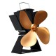 6 Inch Quiet Mini 4 Blades EQ3-NK Stove Fan Fireplace Fire Heat Power Saving Ecofan 6 Inch Quiet Mini 4 Blades EQ3-NK Stove Fan Fireplace Fire Heat Power Saving Ecofan