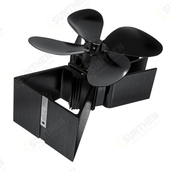 6 Inch Quiet Mini 4 Blades EQ3-NK Stove Fan Fireplace Fire Heat Power Saving Ecofan 6 Inch Quiet Mini 4 Blades EQ3-NK Stove Fan Fireplace Fire Heat Power Saving Ecofan