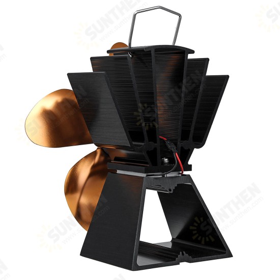 6 Inch Quiet Mini 4 Blades EQ3-NK Stove Fan Fireplace Fire Heat Power Saving Ecofan 6 Inch Quiet Mini 4 Blades EQ3-NK Stove Fan Fireplace Fire Heat Power Saving Ecofan