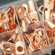 60Pcs SC Bare Copper Terminals Circular Splice Ring Terminal Cable Wire Connector with Plastic Box 60Pcs SC Bare Copper Terminals Circular Splice Ring Terminal Cable Wire Connector with Plastic Box