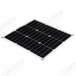 60W 18V Dual USB Solar Panel Battery Charger Monocrystal Solar Power Panel with 40A Solar Controller for Car Moto Motorboat 60W 18V Dual USB Solar Panel Battery Charger Monocrystal Solar Power Panel with 40A Solar Controller for Car Moto Motorboat