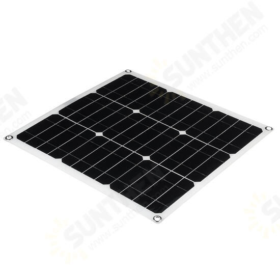 60W 18V Dual USB Solar Panel Battery Charger Monocrystal Solar Power Panel with 40A Solar Controller for Car Moto Motorboat 60W 18V Dual USB Solar Panel Battery Charger Monocrystal Solar Power Panel with 40A Solar Controller for Car Moto Motorboat
