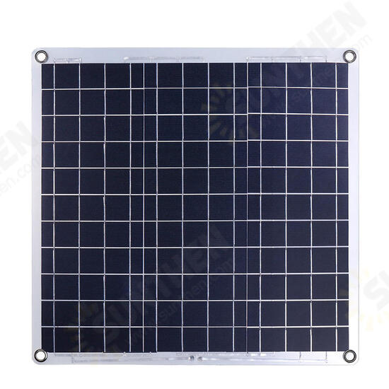60W DC 12V 60W Solar Panel 5V Dual USB Ports Battery Charger Aluminum Plate Solar Powered Panel 60W DC 12V 60W Solar Panel 5V Dual USB Ports Battery Charger Aluminum Plate Solar Powered Panel