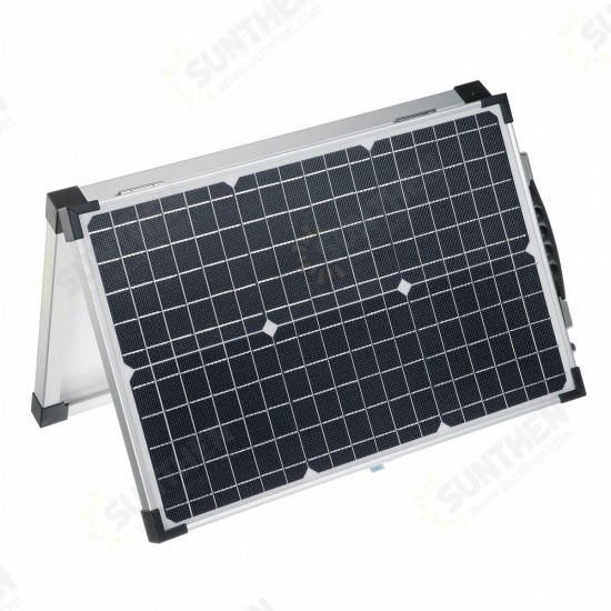 60W ETFE Solar Panel with USB Type-C DC interface with clips 60W ETFE Solar Panel with USB Type-C DC interface with clips