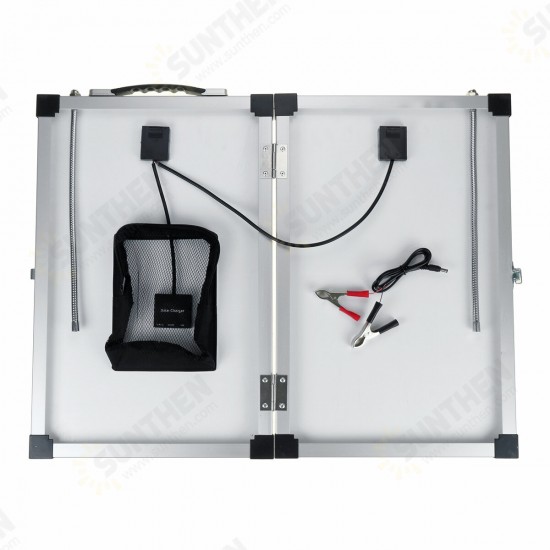 60W ETFE Solar Panel with USB Type-C DC interface with clips 60W ETFE Solar Panel with USB Type-C DC interface with clips