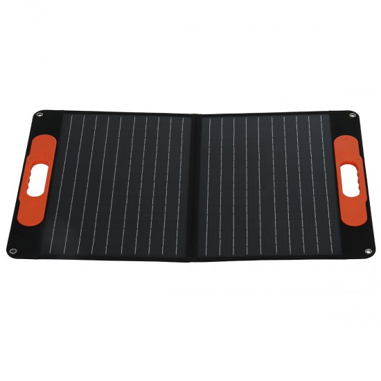 60W Solar Panel Portable Foldable Solar Charger 4in1 Jack for Summer Camping Van RV