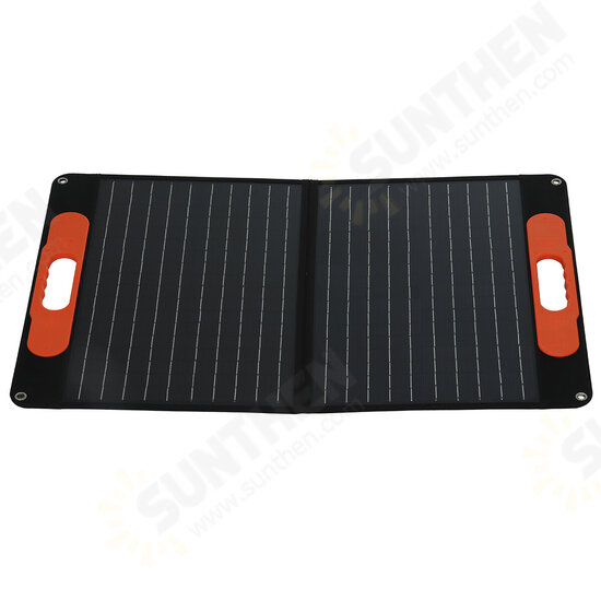 60W Solar Panel Portable Foldable Solar Charger 4in1 Jack for Summer Camping Van RV