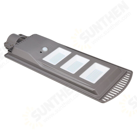 60W Solar Street LED Light Intelligent Time Switch Control with 6V Polycrystalline Solar Panel